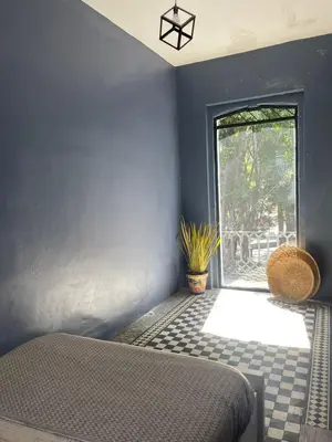Cama o camas de una habitación en Choco Hostel