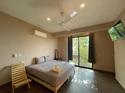 Cama o camas de una habitación en CASA EBANO