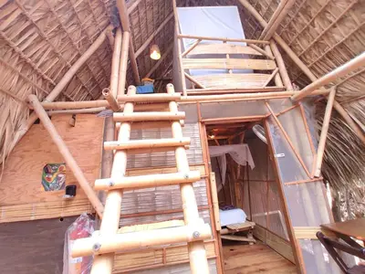 Litera o literas de una habitación en Posada Corazon Mazunte - Natural Vibe Satori