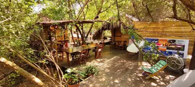 Jardín al aire libre en Posada Corazon Mazunte - Natural Vibe Satori