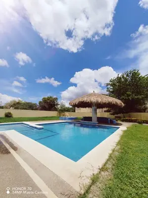 Piscina en o cerca de Hermosa casa a un paso del mar!