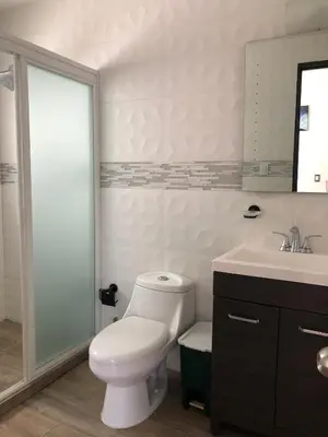 Un baño de Casa Mireles