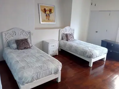 Cama o camas de una habitación en Casa Quinta Joselito