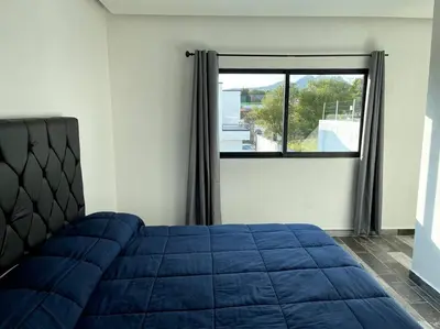 Cama o camas de una habitación en Casa Lycha