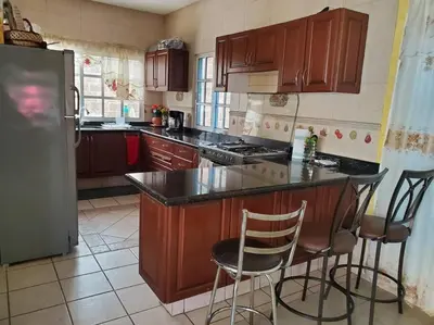 Una cocina o zona de cocina en Casa Emilia