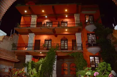 Un balcón o terraza de Hotel Na-anché Aeropuerto