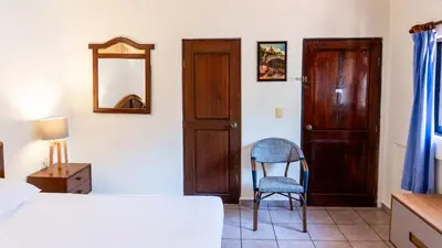 Cama o camas de una habitación en Le Petit Puerto Escondido