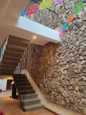 Plano de Casa Mictlan. Habitaciones en el Centro de Mitla.