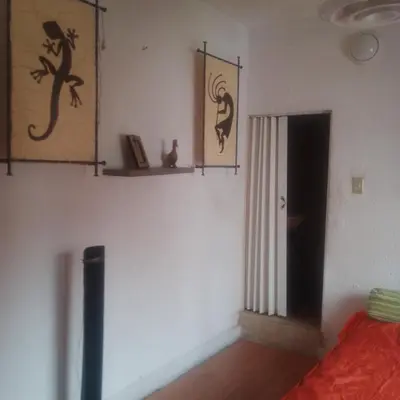 Cama o camas de una habitación en Estancia Amueblada