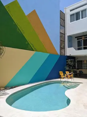Piscina en o cerca de Walkable Rinconada Studio King Bed, Pool, Fast WiFi - Trees