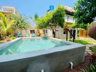 Piscina en o cerca de Casa Real Quetzalcóatl