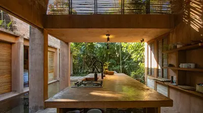 Plano de Casa Volta cerca de casa Wabi.