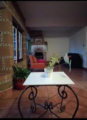 Zona de estar de Casa Sauces