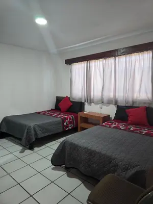 Cama o camas de una habitación en Alojamiento amplio para descanso H3