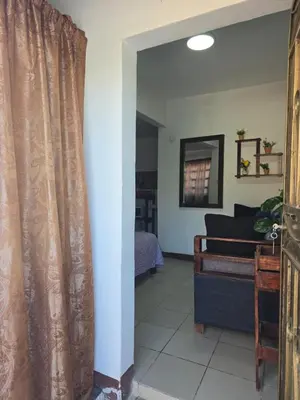 Cama o camas de una habitación en Habitación 2 climatizada cerca de IMSS UMAE