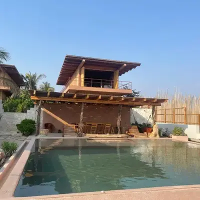 Increíble Casa frente a la playa