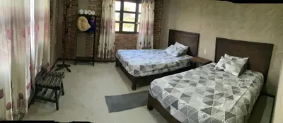 Cama o camas de una habitación en Hotel las carretas , spa y temazcal