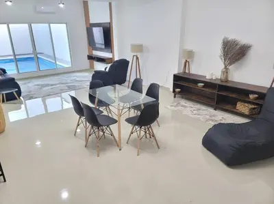 Zona de estar de Casa MORA Tequesquitengo
