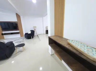 Una televisión o centro de entretenimiento en Casa MORA Tequesquitengo