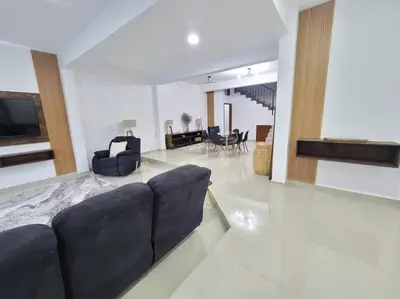 Zona de estar de Casa MORA Tequesquitengo