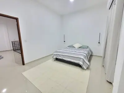Cama o camas de una habitación en Casa MORA Tequesquitengo