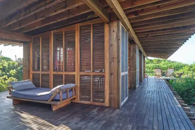 Un balcón o terraza de Punta Pajaros