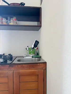 Una cocina o zona de cocina en Casa Guiba 3 Puerto Escondido