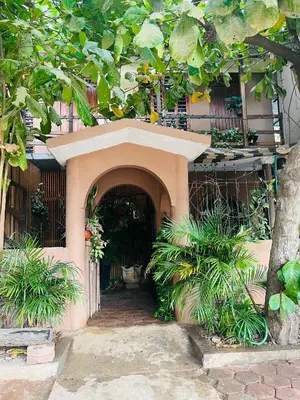 Jardín al aire libre en Casa Guiba 2 Puerto Escondido