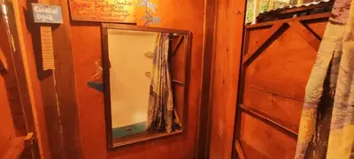 Un baño de Cabaña Corazon Mazunte