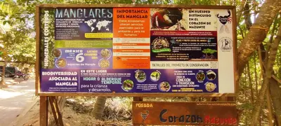 Certificado, premio, señal o documento que está expuesto en Cabaña Corazon Mazunte