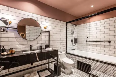 Un baño de Casa Juarez