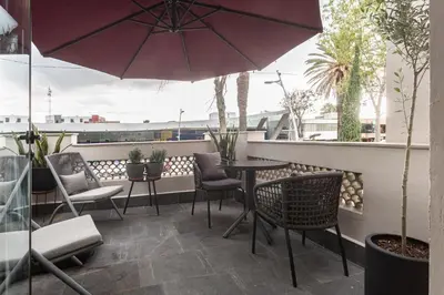 Un balcón o terraza de Casa Juarez
