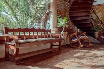 Un balcón o terraza de Hotel Casa Mixteca