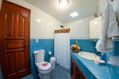 Un baño de Casa Gris Tule