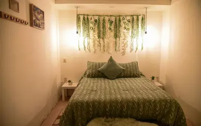 Cama o camas de una habitación en Xochi Calli