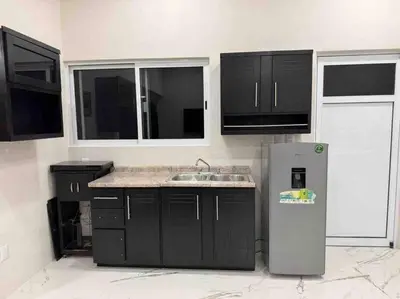 Una cocina o zona de cocina en Apartamento confortable y bien ubicado
