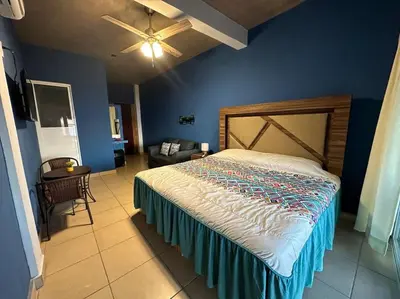 Cama o camas de una habitación en Brisa Del Mar #1