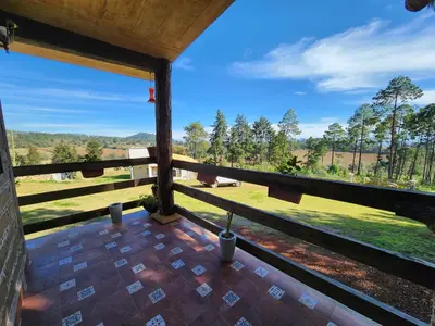 Un balcón o terraza de Chalet Bosque de Zacatlan II