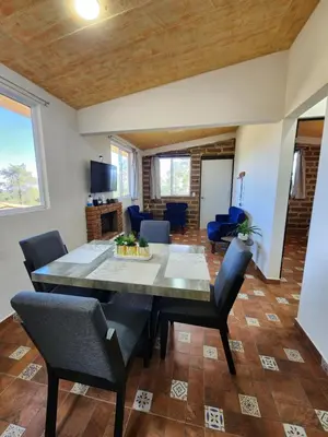 Zona de estar de Chalet Bosque de Zacatlan II