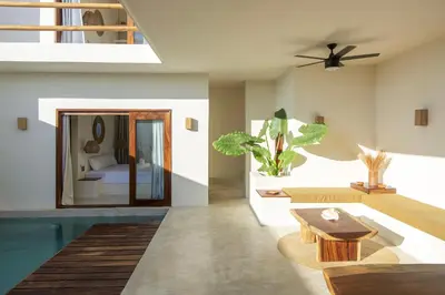Zona de estar de La petite Casa - Luxury home close to La Punta