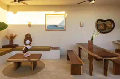 Zona de estar de La petite Casa - Luxury home close to La Punta