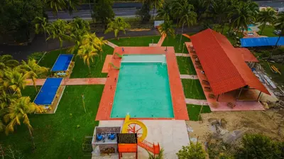 Piscina en o cerca de Estancia Vacacional 20 Aguas