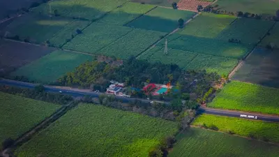 Paisaje cerca de este hotel
