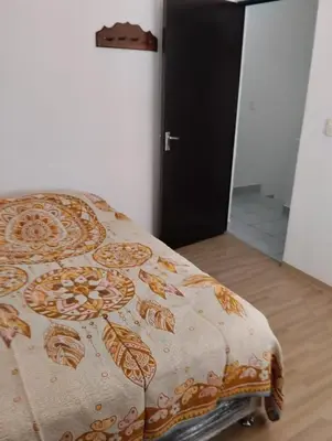 Cama o camas de una habitación en CASA HUAXYACAC