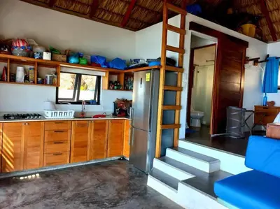 Una cocina o zona de cocina en Casa Sofie Salchi-Tahueca