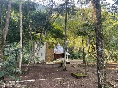 Jardín al aire libre en Centro ecoturistico Arco del Tiempo