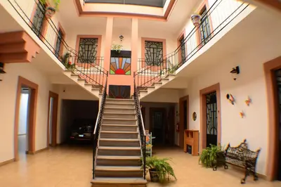 Plano de Hotel del Capitán de Puebla - Vitrales