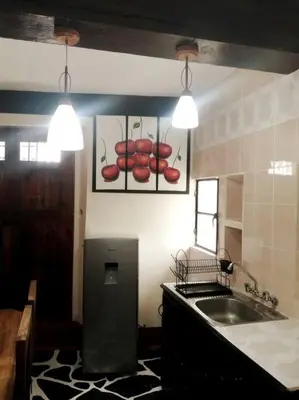 Una cocina o zona de cocina en La cabaña del TIO PEPE