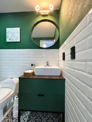 Un baño de Loft ËNXË Boutique Habitación Green