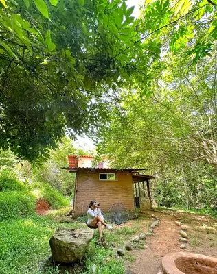 Jardín al aire libre en Yoo'Nashi - Reserva Ecológica y Experiencias Comunitarias